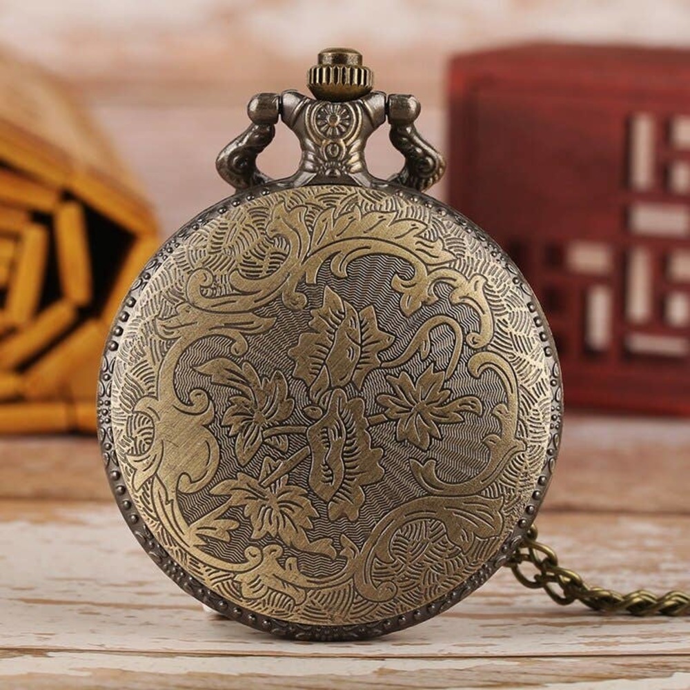 Native American Gift Pocket Watch Indian Indigenous People - Picture 5 of 5